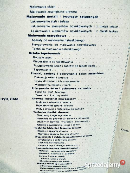 Zrób to sam antykwariat szkolny outlet książki Warszawa