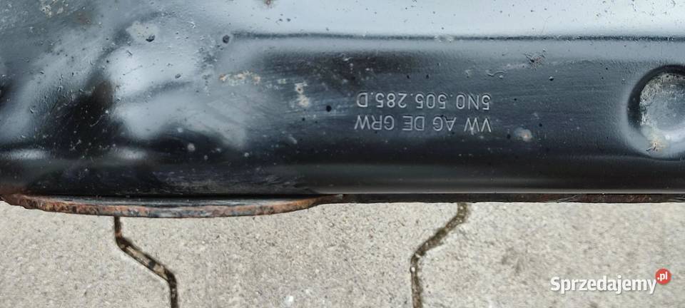 VW TIGUAN II ZAWIESZENIE WÓZEK SANKI TYŁ 4X4