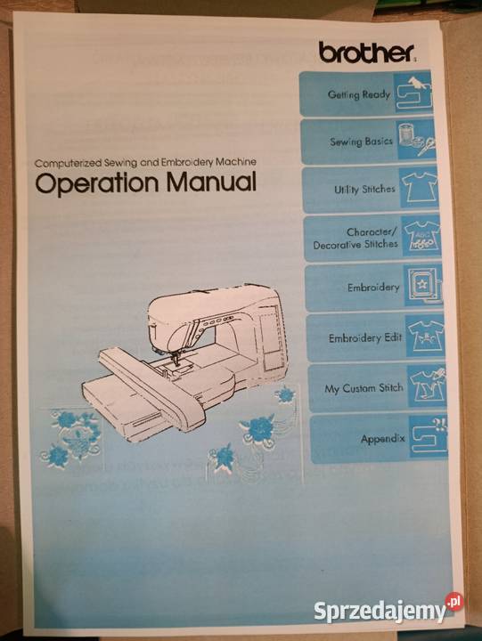 Hafciarka komputerowa brother innovis 1500 Wara
