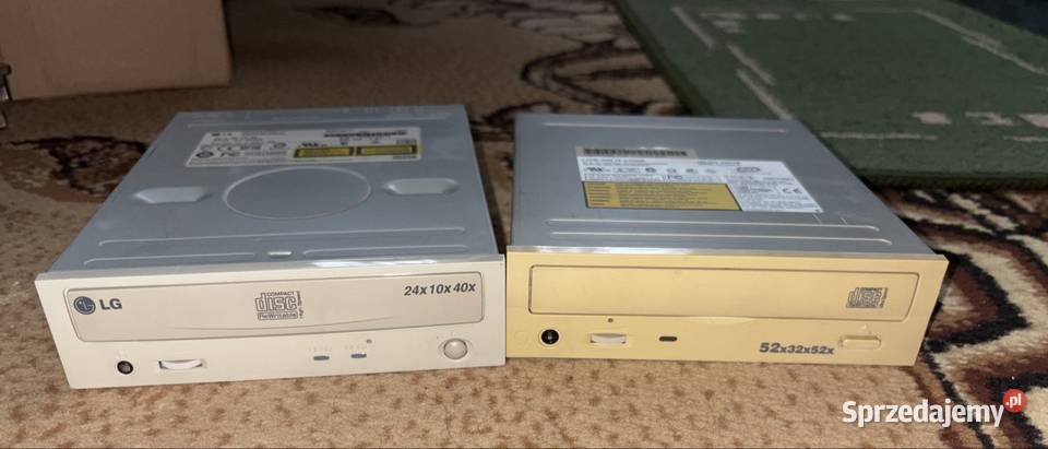 Retro nagrywarki CDDVD LG LiteOn napęd optyczny Warszawa