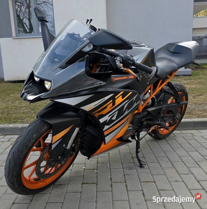 Ktm RC 125 11kw kat B 2016r ABS Przasnysz