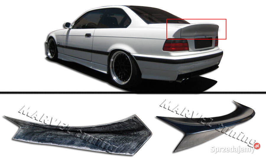 BMW E36 COUPE SPOILER M3 DUCKTAIL DRIFT Części motocyklowe Otwock