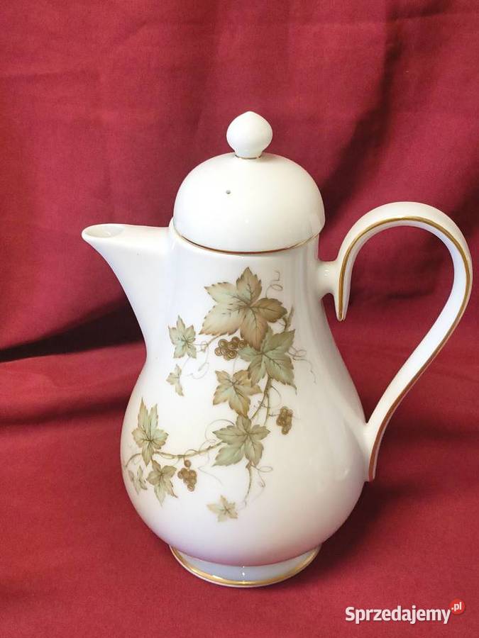 Zestaw porcelanowych dzbanków Niemcy Bawaria łódzkie Chorzew