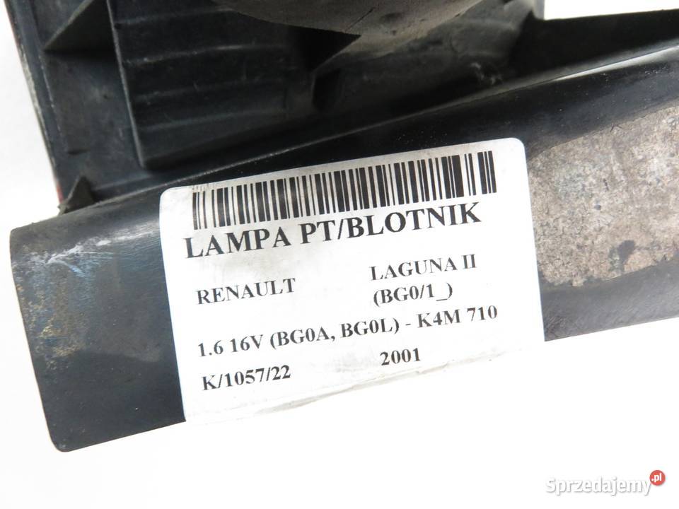 LAMPA PRAWA TYLNA RENAULT LAGUNA II 8200002474 małopolskie