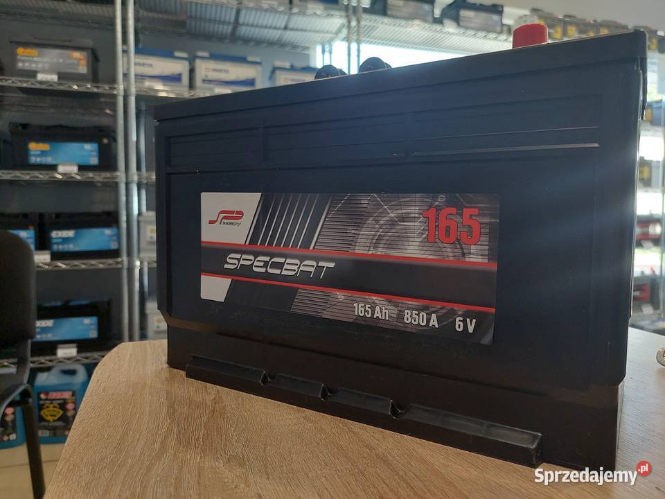 Akumulator Specbat Agro 6V 165Ah 850A EN lewy Grudziądz