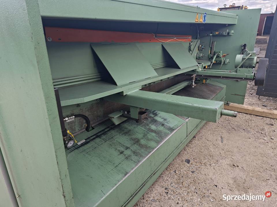 Gilotyna nożyce do blachy HACO TS 3050 x 6 mm Produkcja Ścinawa