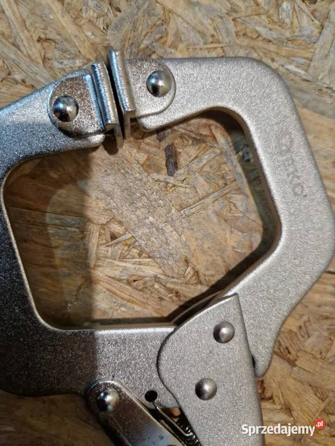 Zaciskowe szczypce spawalnicze 280mm typ C Głogowa