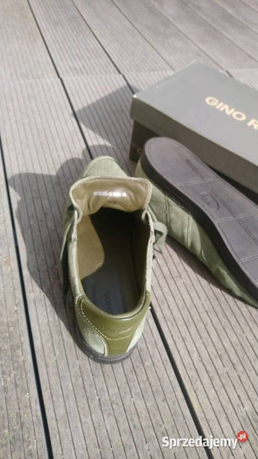 Buty zielone Gino Rossi Obuwie Gdańsk