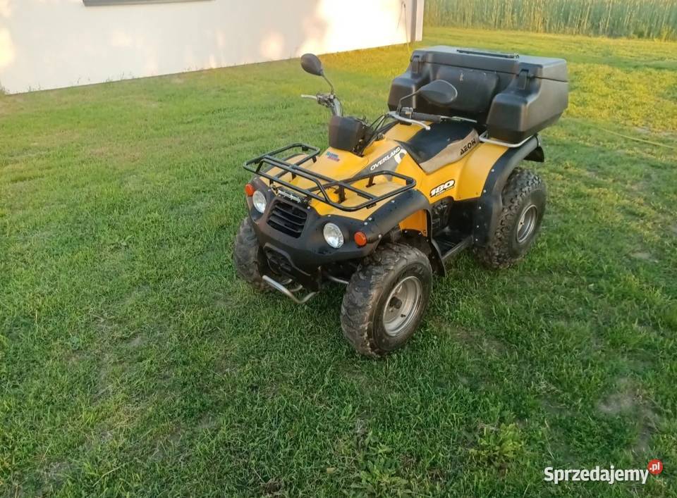 Sprzedam quada aeon overland 180 pług 1766km sprzedam