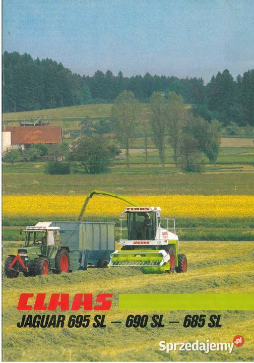 Claas Jaguar Instrukcja obsługi 680 690 695 SL Szamotuły