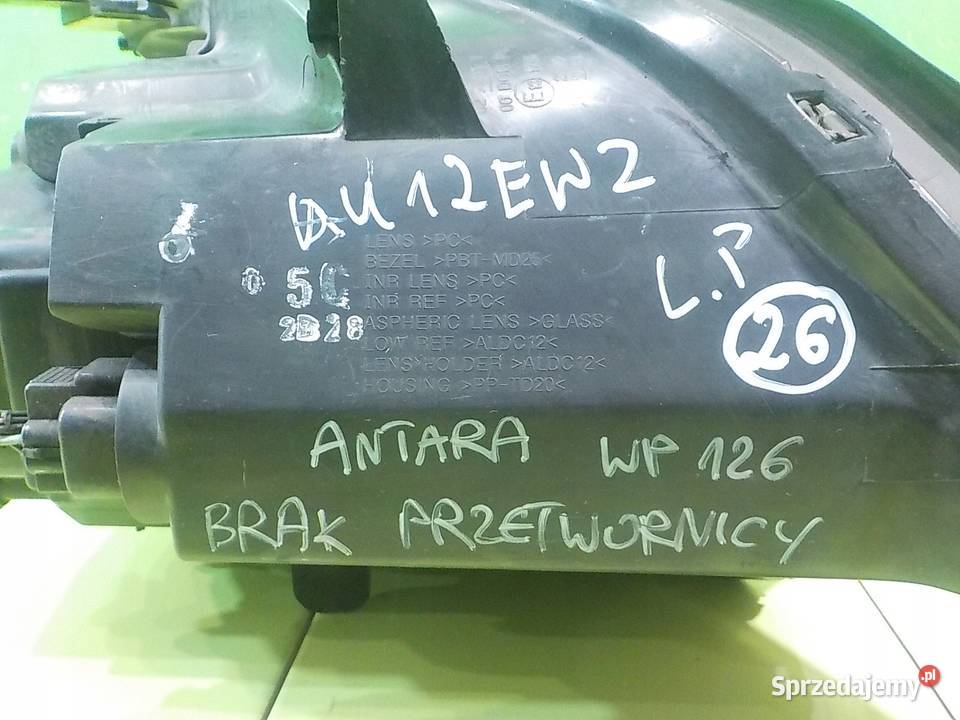 OPEL ANTARA LIFT 22 CDTI 12r 5D XENON lampa lewa Suków