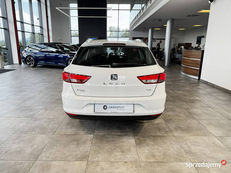 Seat Leon ST Style 20TDI 150 DSG 2015 r przebieg nawigacja Myślenice