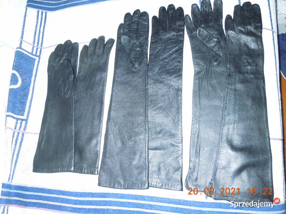 rekawiczki skórzane Dla kobiet Częstochowa sprzedam