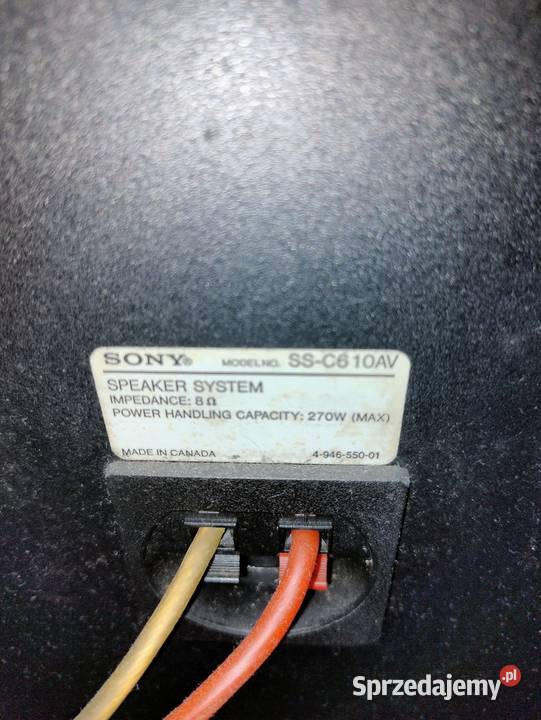 Kolumny Sony z lat 90 w Szczecin