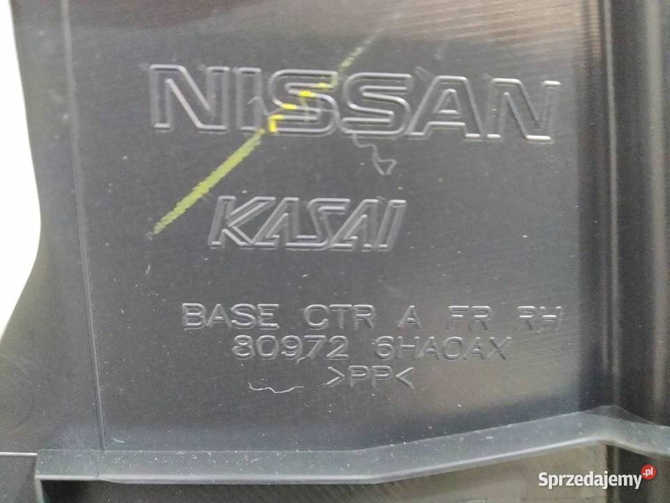 TAPICERKA BOCZEK PRAWY PRZÓD PASAŻERA EU osobowe