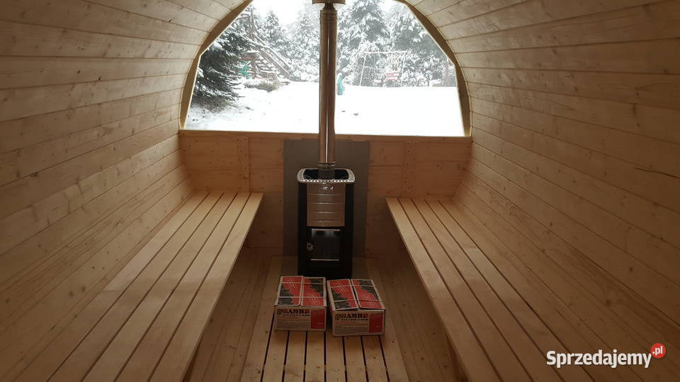 SAUNA FIŃSKA BECZKA OGRODOWA 3m z Piecem Płock sprzedam