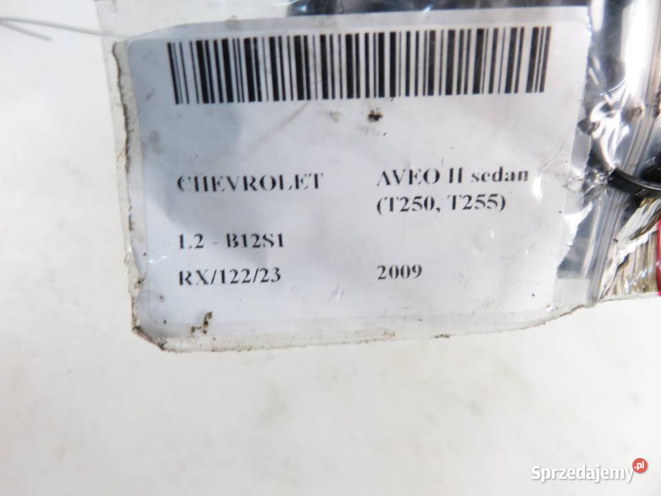 CEWKA CHEVROLET AVEO II T250 12 STEC B12S1 Układ elektryczny silnika sprzedam