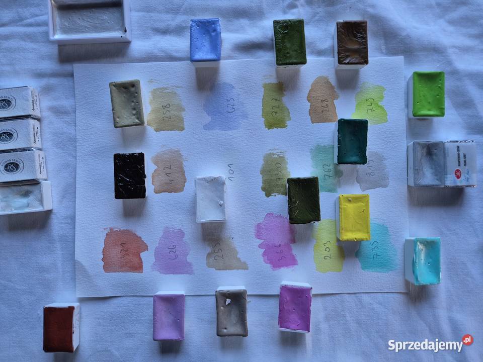 Akwarele Białe Noce 173514 Nowe Brzesko sprzedam