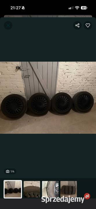 Koła Zimowe vw 16 5x112 Nysa