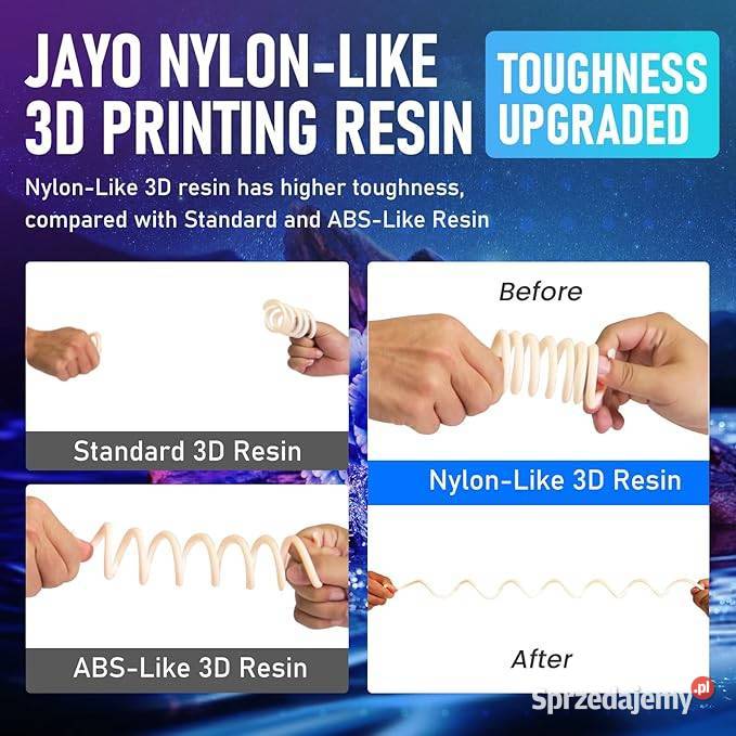 JAYO Żywica do drukarki 3D 500 g fotopolimerowa