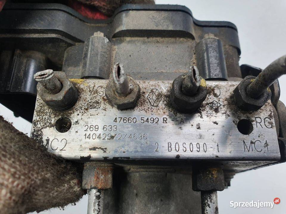 POMPA ABS HAMULCOWA DACIA SANDERO II 476605492R osobowe Lipno