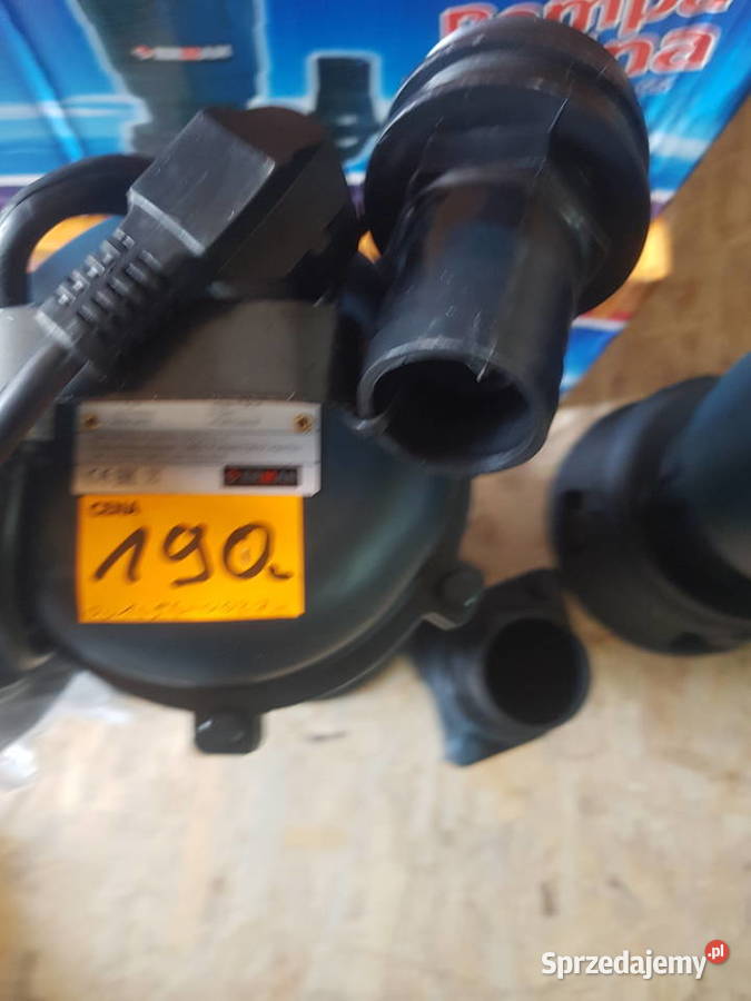 POMPA ZANURZENIOWA DO BRUDNEJ WODY SZAMBA ERMAN Dom i Ogród sprzedam