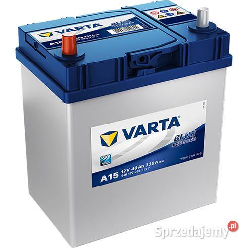 Akumulator VARTA Blue Dynamic A15 40Ah 330A EN L Gdynia