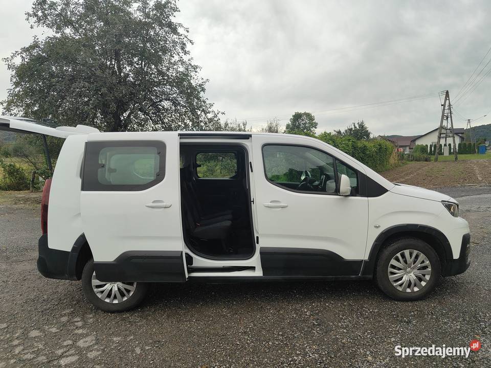 Peugeot Rifter 2021r 15 130 7osobowy nieuszkodzony Rifter Wojnicz