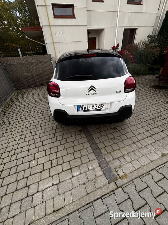 Sprzedam Citroen C3 SHINE 12 PureTech 82 Salon komputer pokładowy Samochody osobowe mazowieckie Zielonka