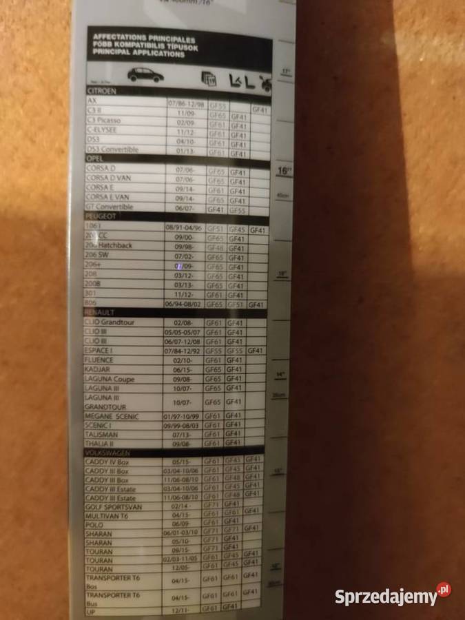 wycieraczka GOODYEAR GF41 400mm Lublin