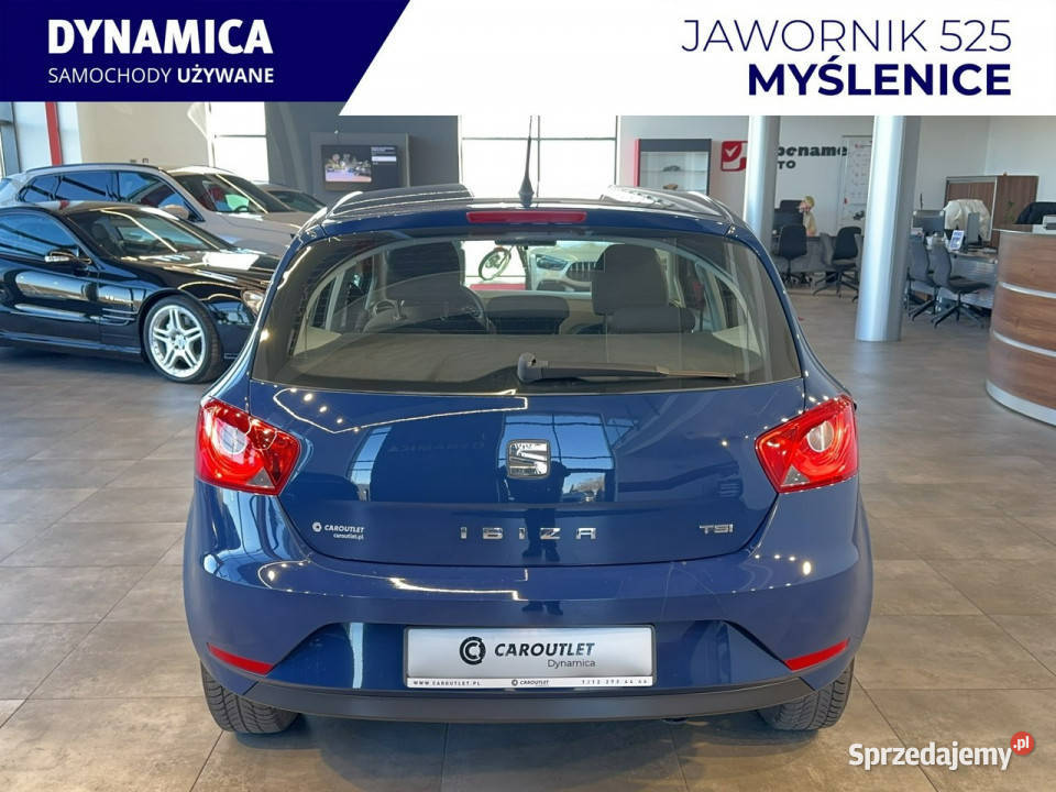 Seat Ibiza Reference 12TSI 90 M5 2016 r salon klimatyzacja Ibiza Myślenice