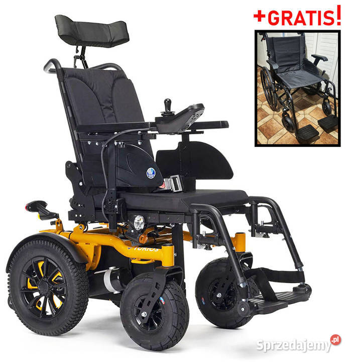Wózek inwalidzki elektryczny VERMEIREN Turios + GRATIS!