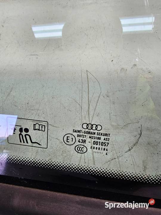 SZYBA KAROSERYJNA MAT AUDI A1 8X3 3DRZWI PRAWY Przystajń