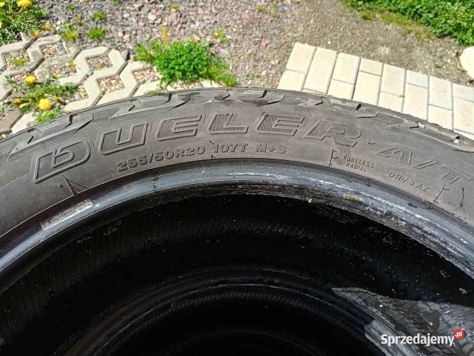 2021 opony 26550R20 Bridgestone Dueler AT 4 Marciszów