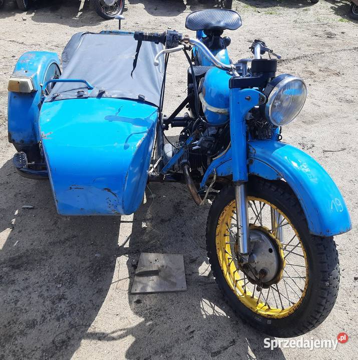 19 URAL IMZ 810330 z wózkiem 1987 dokumenty sprzedam
