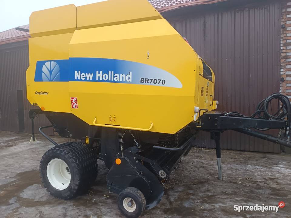Prasa rolująca holland Br 7070 CropCutter Rotor Rolnictwo Kutno