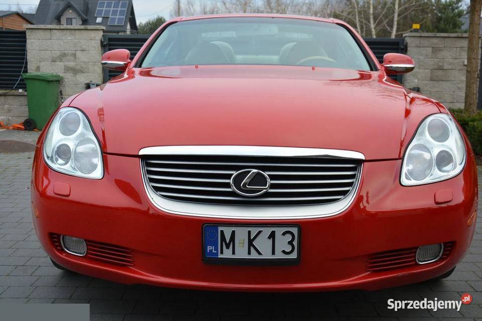 Lexus SC 43 benzyna 285 2002r Mińsk Mazowiecki