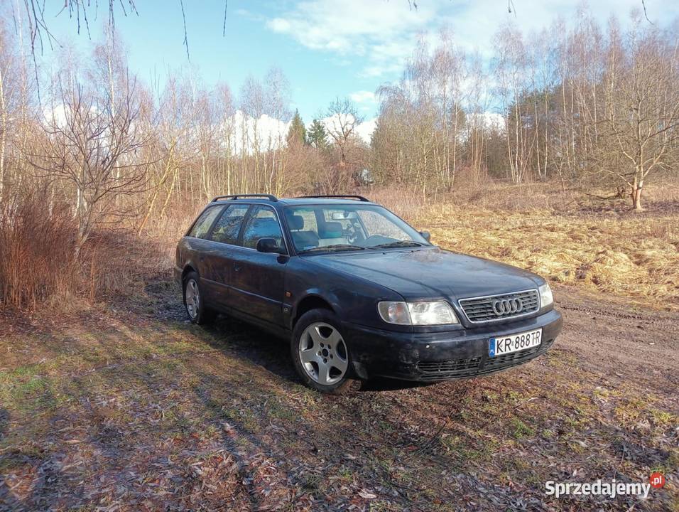 Audi A6 C4 25 TDI 140 1997 6 Biegów Jasna Skóra małopolskie Kraków