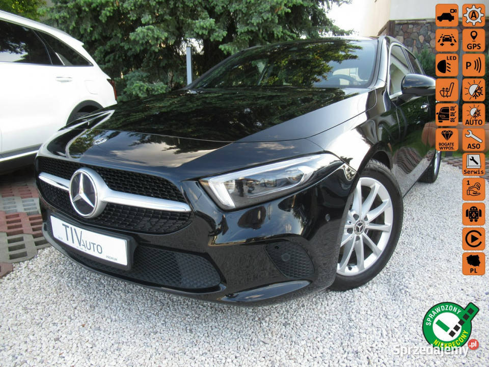 Mercedes A 200 BEZWYPADKOWY Duże ekrany mazowieckie Warszawa