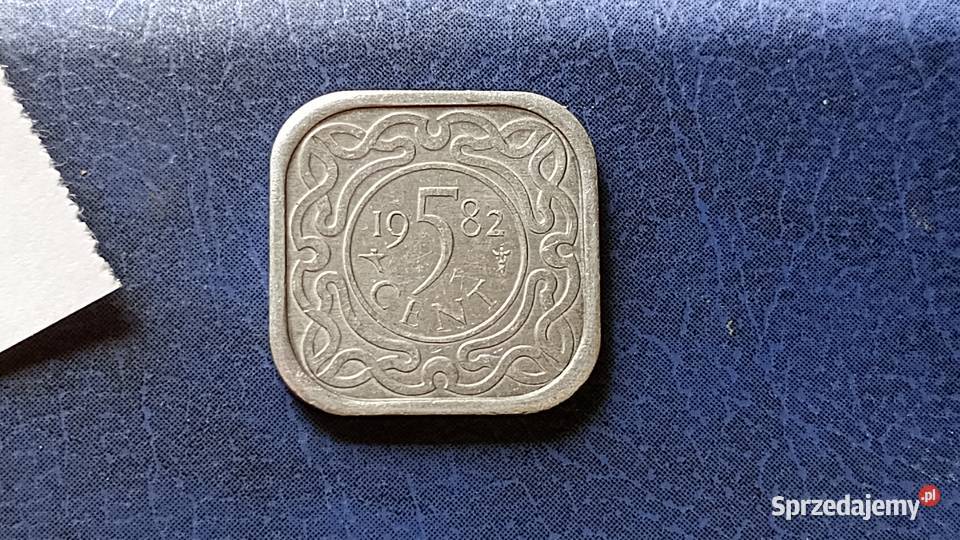 Stare monety 5 cent 1982 Surinam Lesko