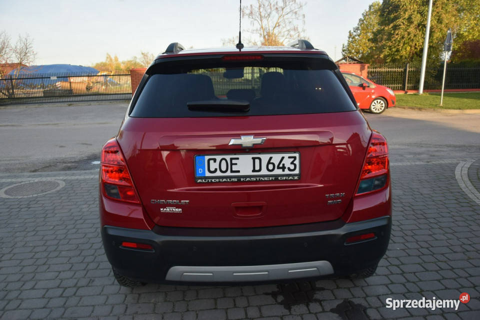 Chevrolet Trax 14TB Mokka 4x4 68 Kamera Oryginał Majdan Sieniawski sprzedam