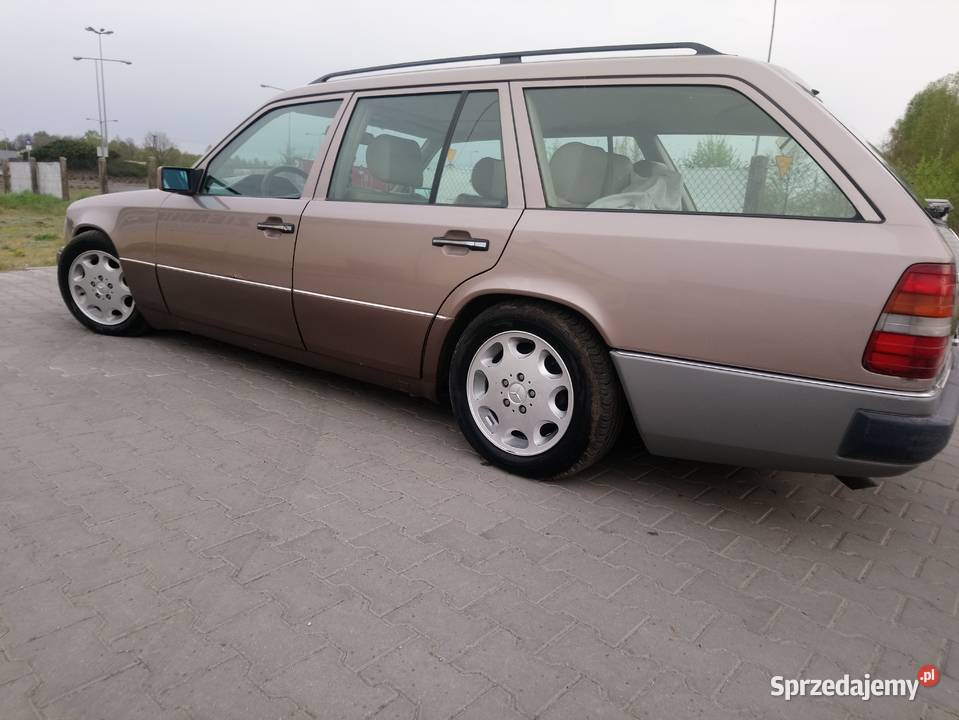MercedesBenz W124 28T 193 SKÓRAABSASRKLI Samochody osobowe Ostrołęka