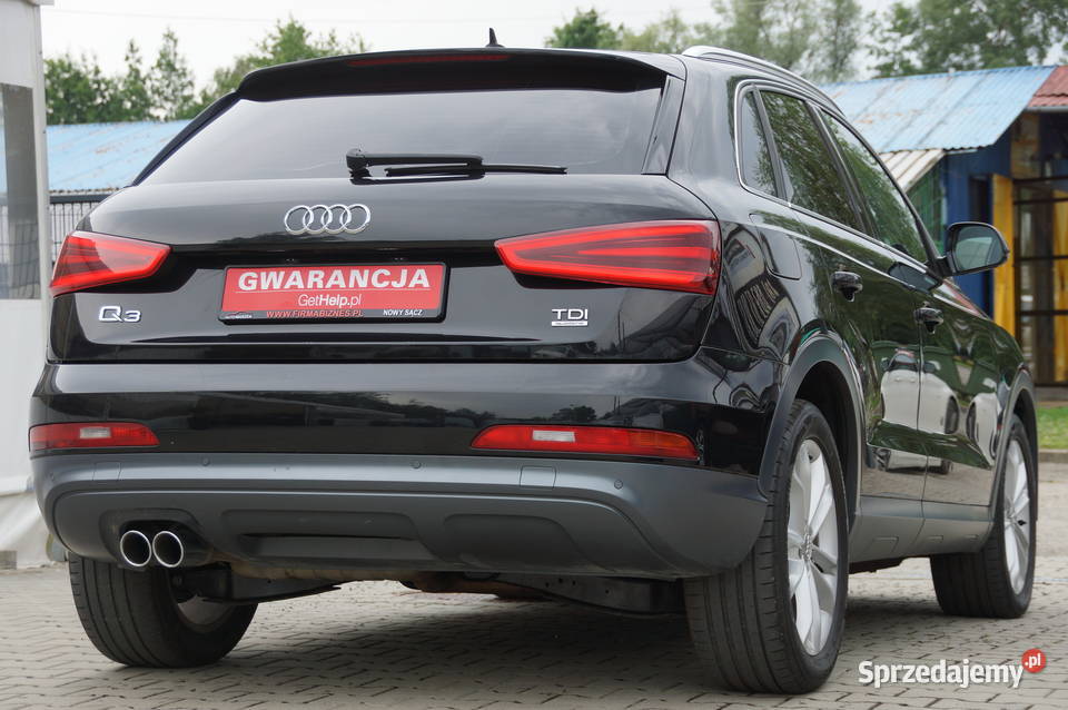 Audi Q3 20 TDI CR 177 4x4 STronic Alcantara Nowy Sącz sprzedam
