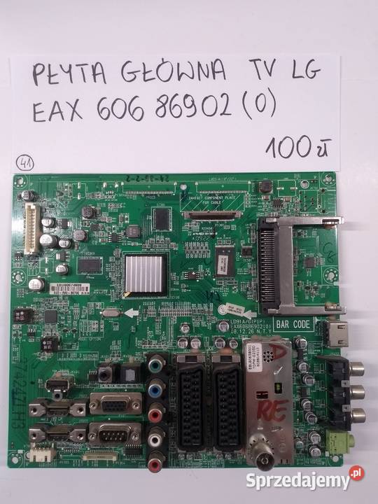 Płyta główna TV LG Części i akcesoria Głogoczów