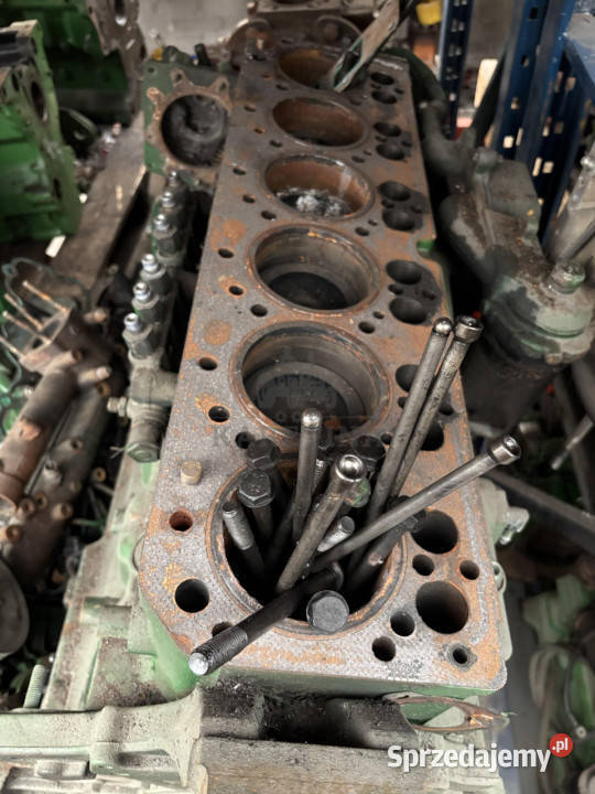 John Deere 6175R 6068HL507 Silnik Blok Części sprzedam