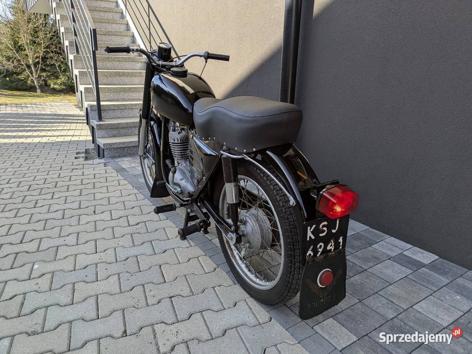 WSK 125 1969r DwuramówkaCzarne Tablice Jareniówka