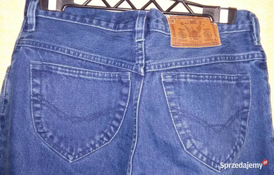 Spodnie dżinsowe damskie LEIJeans M niebieski łódzkie Łódź