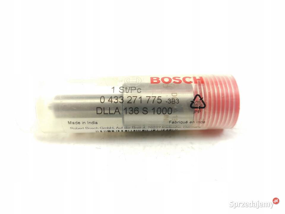 KOŃCÓWKA WTRYSKU BOSCH HOLLAND TN95VA 45