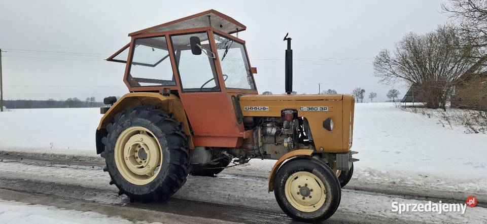 Ciagnik URSUS C 360 3p PERKINS 84R ZAREJSTROWANY mazowieckie Zwoleń sprzedam