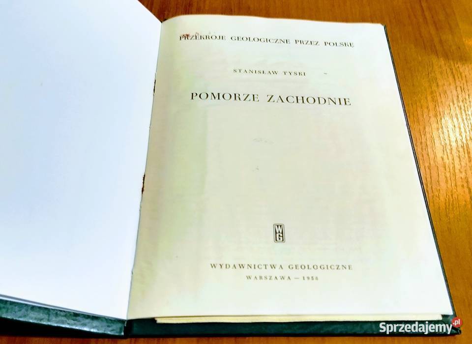 Pomorze Zachodnie Stanisław Tyski Przekroje Książki naukowe i popularnonaukowe Gdańsk